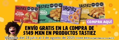 Envío gratis comprando productos McCain Tastiez participantes