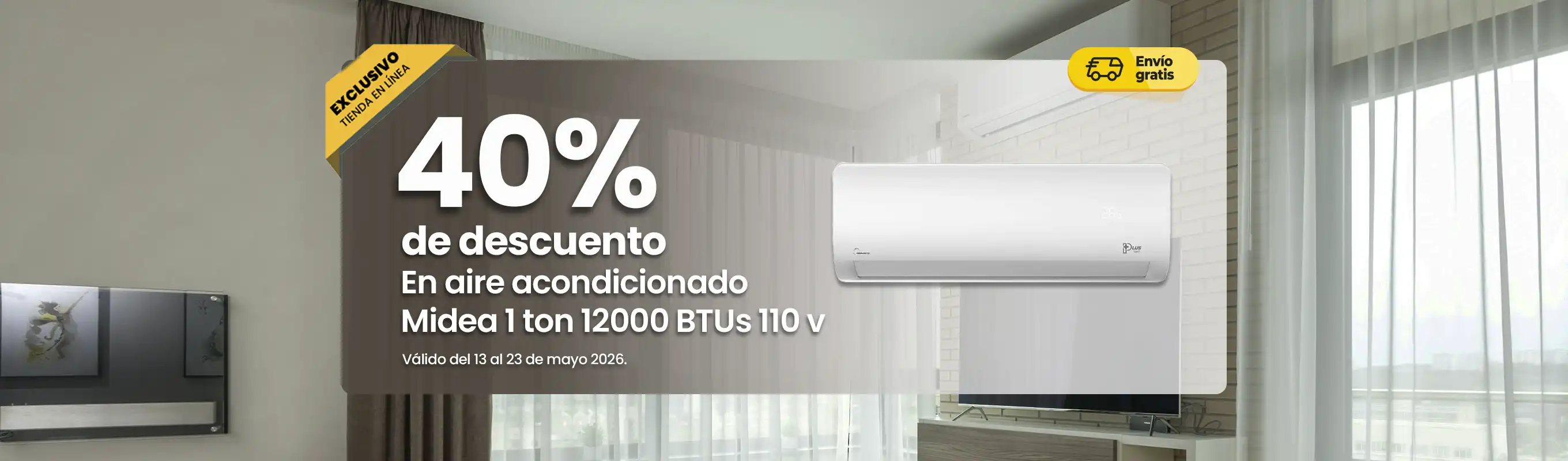 Ofertas en aires acondicionados