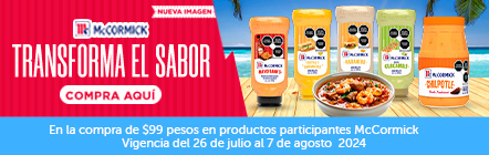 Envío gratis con McCormick