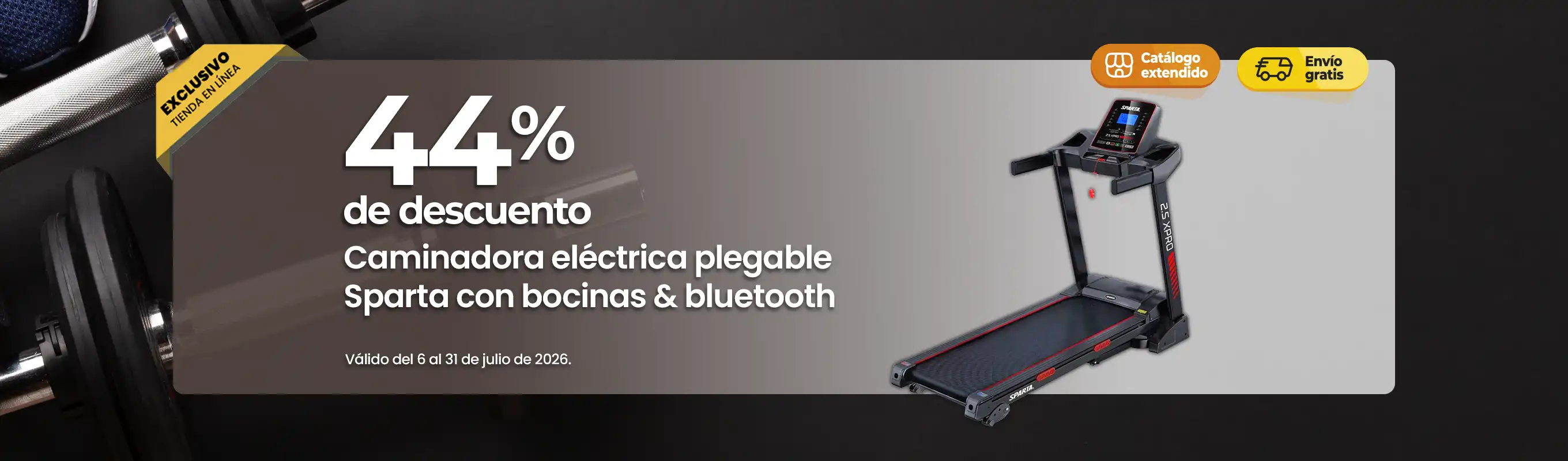 Ofertas en caminadoras