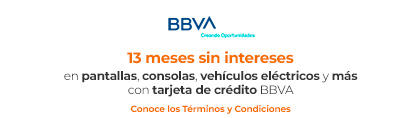 Meses sin intereses con BBVA