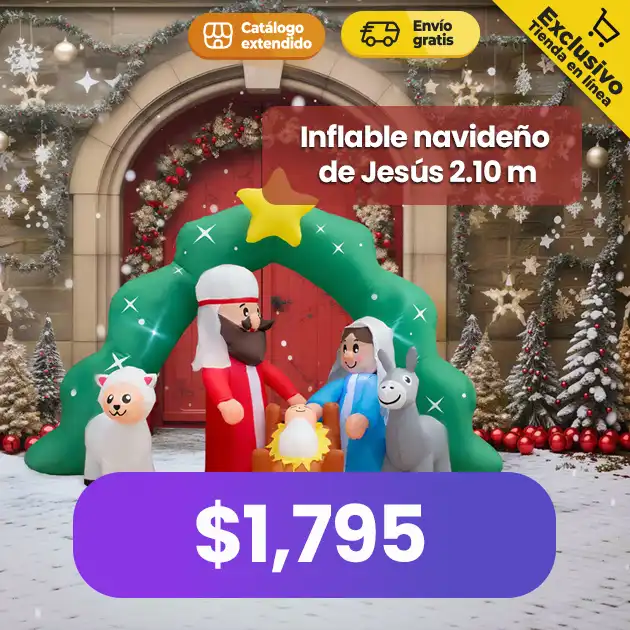 inflable navideño
