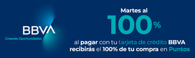 Martes al 100 con BBVA