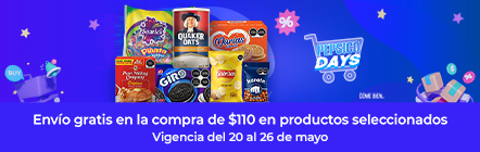 Envío gratis con Pepsico