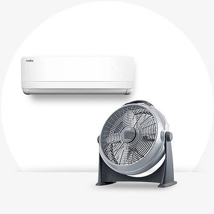 Aires acondicionados y ventiladores